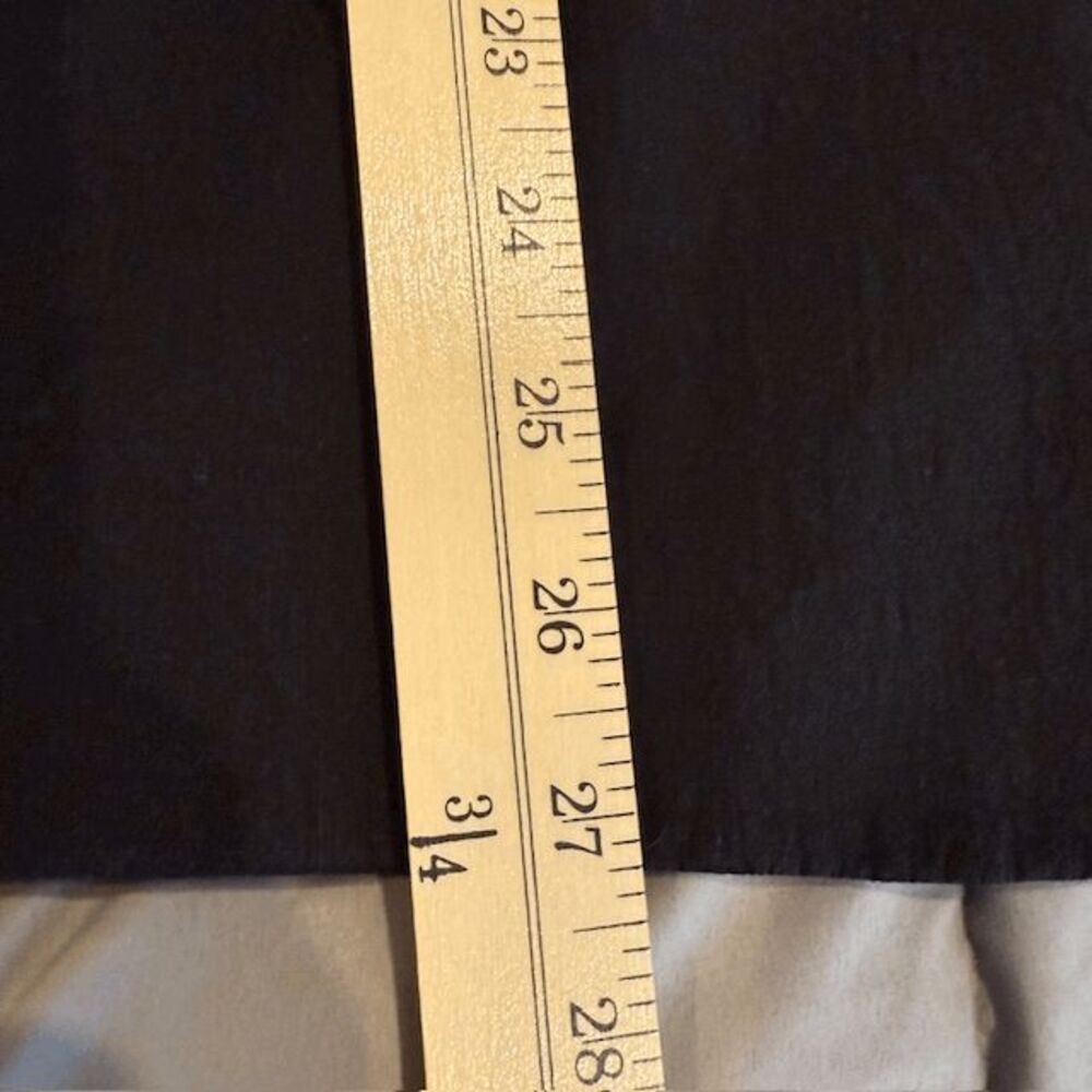 Theory Linen Viscose Roll Sleeve One Button Black… - image 7